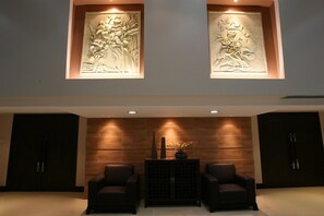 Àrea amb seients del vestíbul