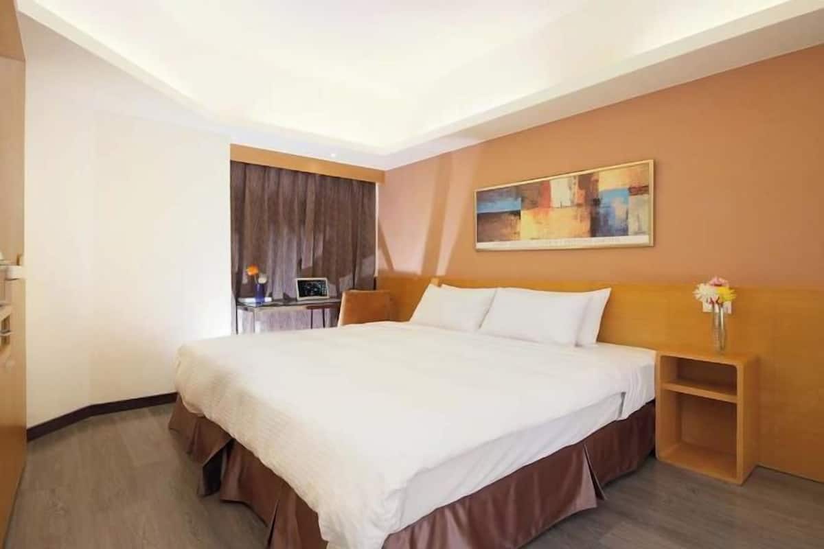 Caja de seguridad en la habitación, escritorio y cortinas blackout