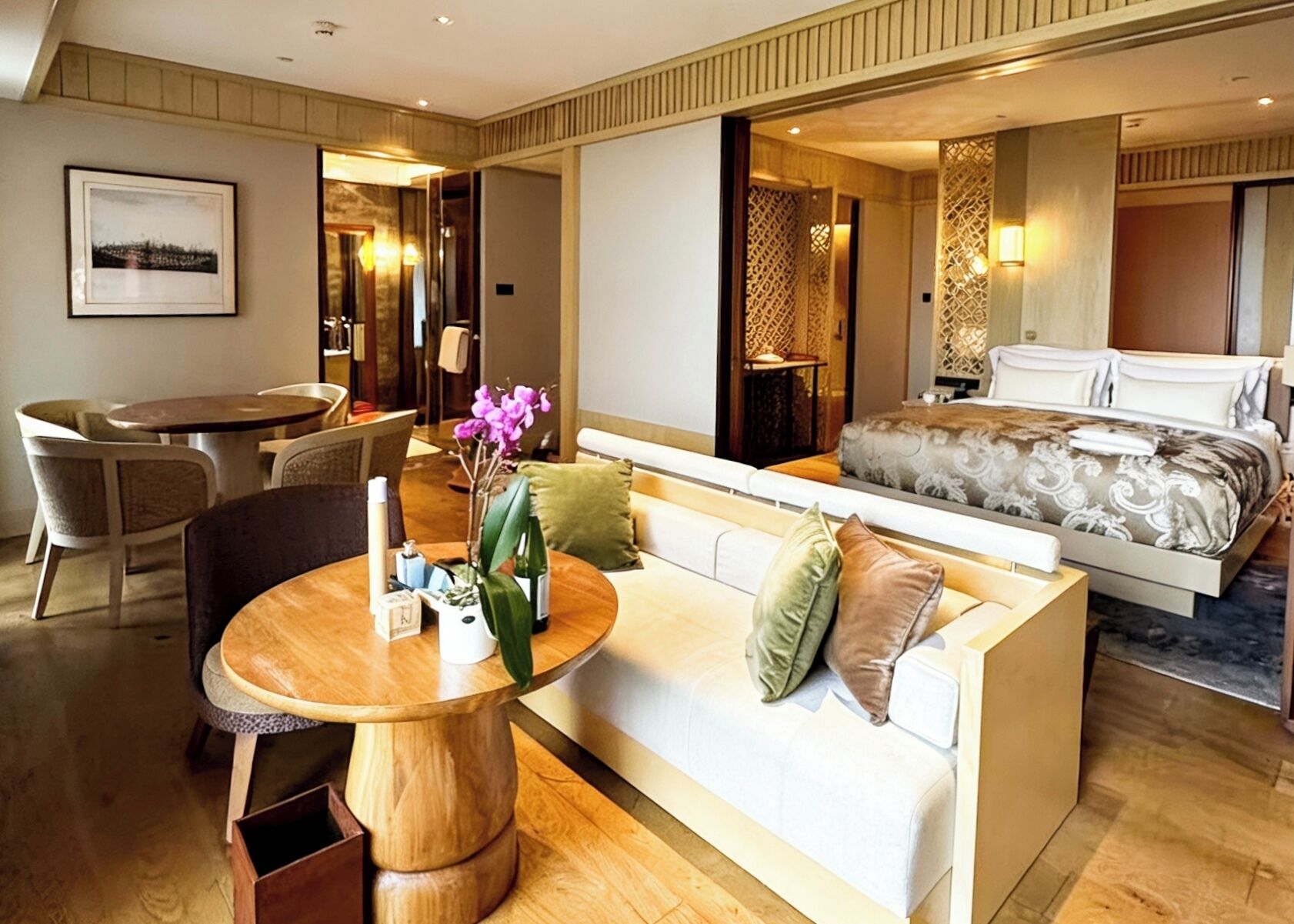 Familien-Suite | Hochwertige Bettwaren, Daunenbettdecken, Minibar, Zimmersafe