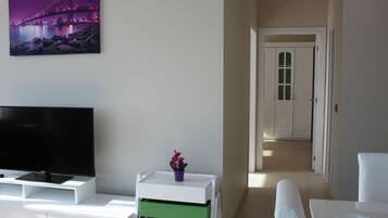 Apartment, 2 Bedrooms | Living room | LCD TV