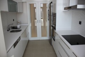 Apartment, 2 Bedrooms | Private kitchen | Full-size fridge, microwave, oven, stovetop - Sultan's Residence by Surur (Istanbul)
