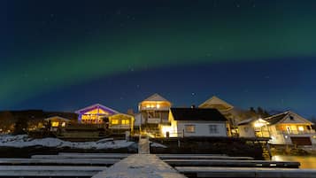 Front of property – evening/night