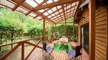 Feriehus - ikke-ryger - køkken (Fukujuso) | Terrasse/gårdhave