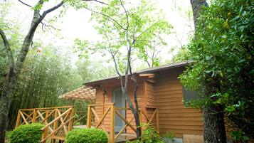 Overnatningsstedets facade