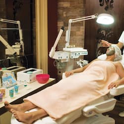 Sauna, steam room, Turkish bath, detox wraps, facials