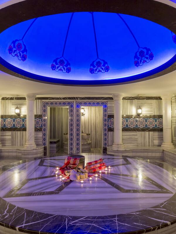 Sauna, steam room, Turkish bath, detox wraps, facials