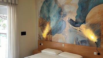 In-room safe, desk, cribs/infant beds, free WiFi