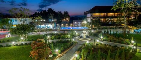 Vue depuis l’hébergement