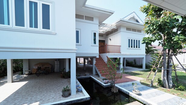 Villa – executive, 6 soverom, privat basseng | Terrasse/patio
