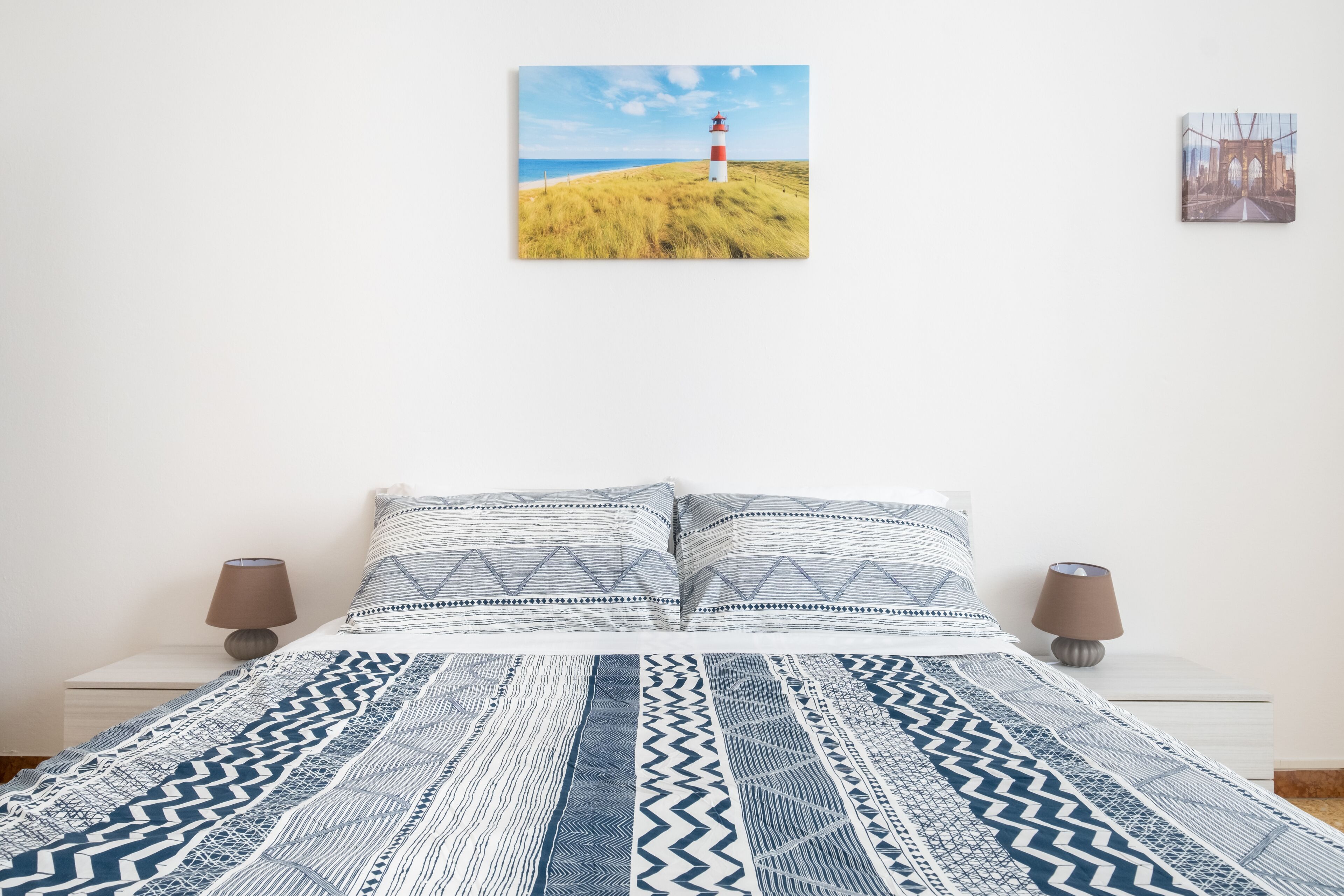 2 多间卧室、熨斗/熨衣板、免费 WiFi、床单