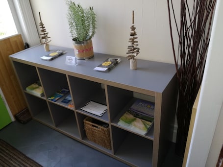 Entrada interior. Driftwood B&B