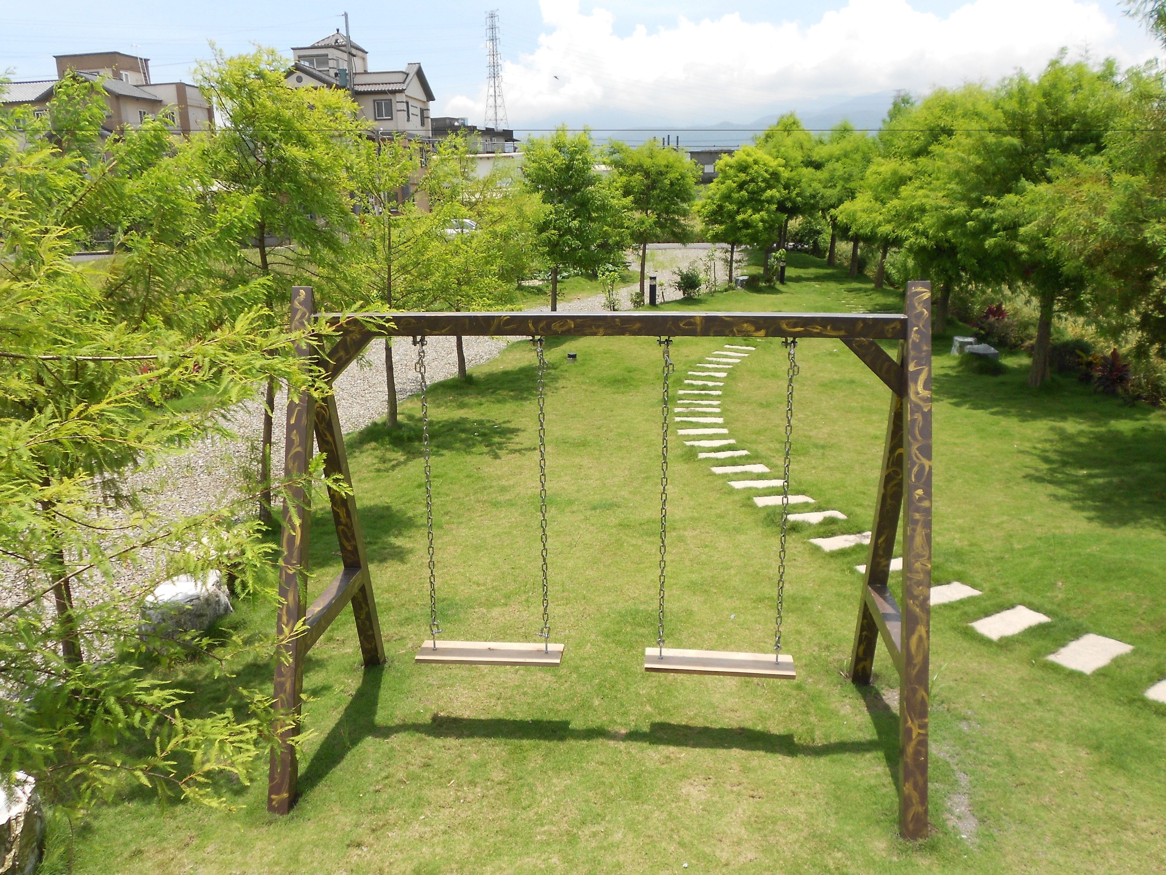 Área de juegos infantiles al aire libre