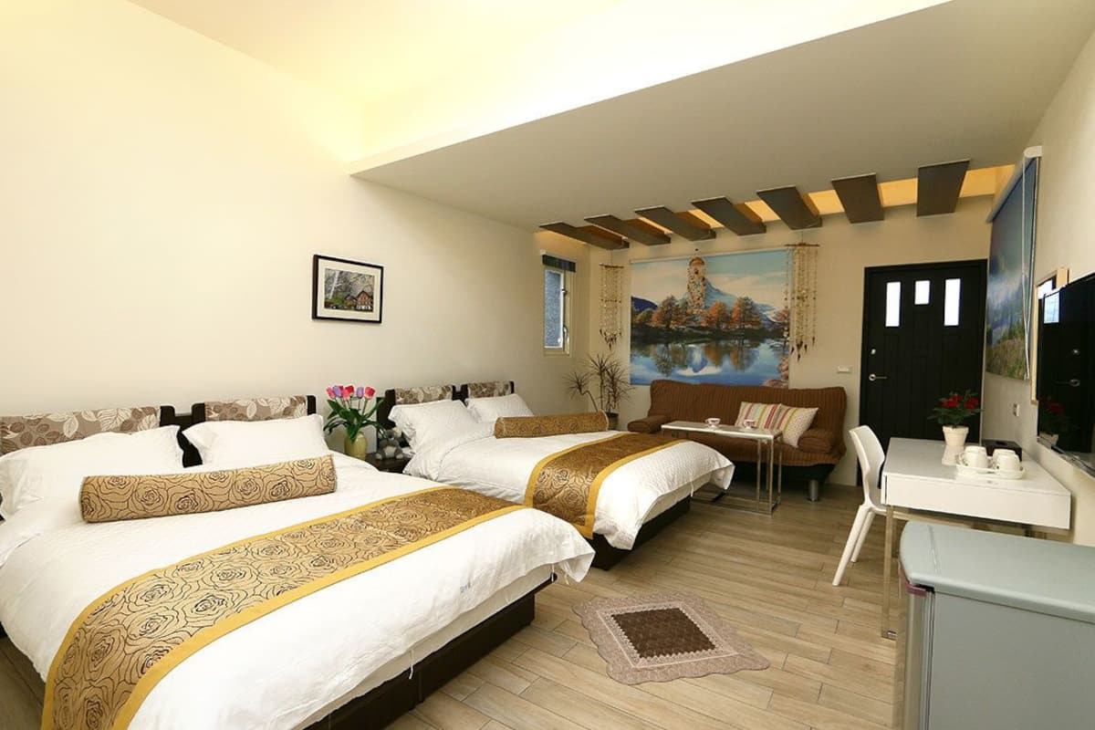 Deluxe Quadruple Room | 2 bedrooms, premium bedding, down comforters, desk