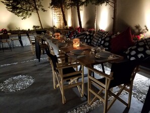 Breakfast, lunch and dinner served  - Evia Silence Boutique Hotel (Kymi-Aliveri)