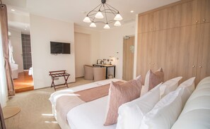 Camera Premium con 2 letti singoli, vista giardino (Grenadille) | 1 camera, biancheria in cotone egiziano