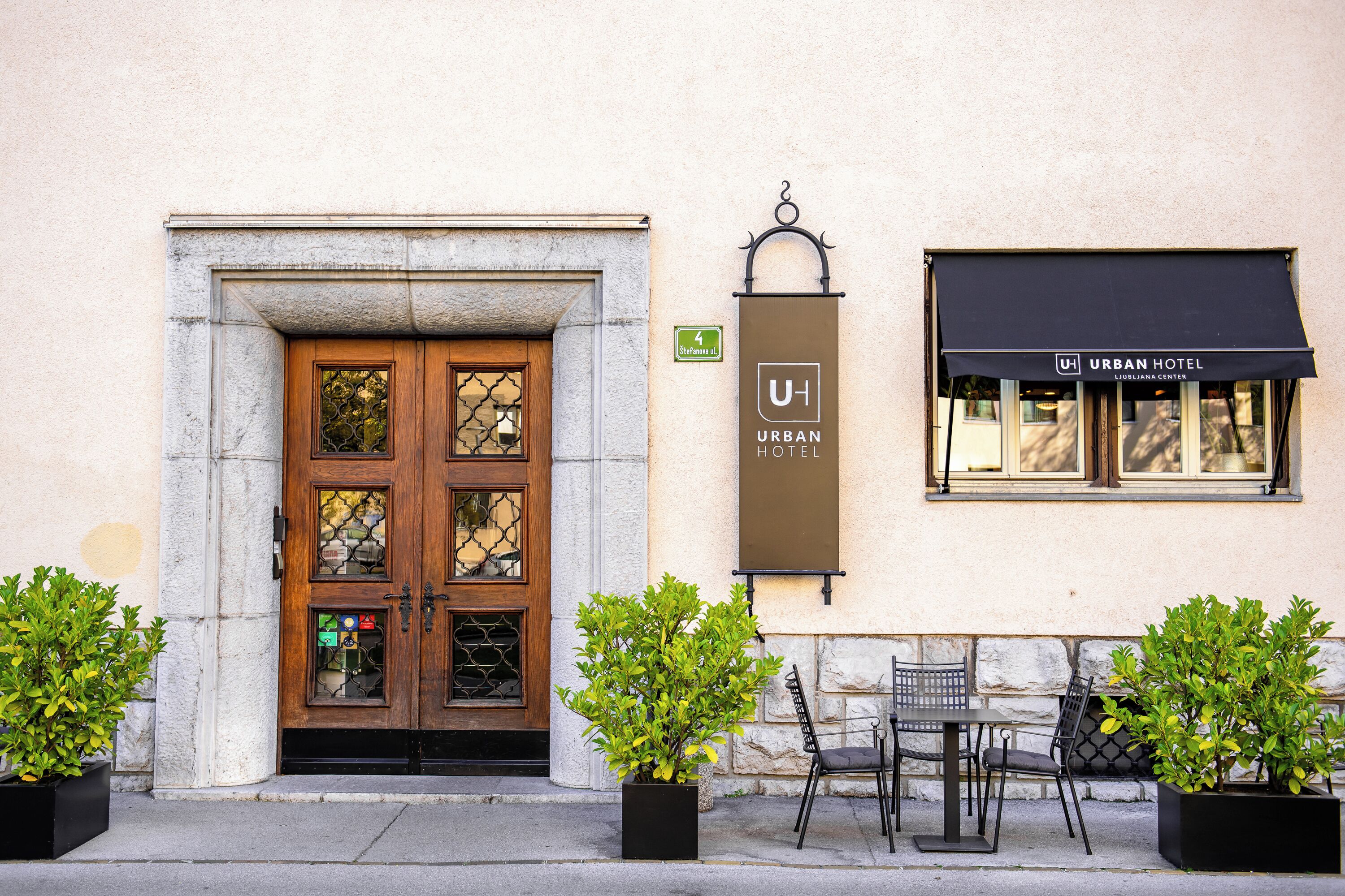 Fassade der Unterkunft