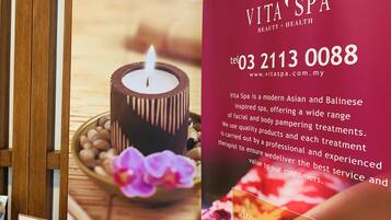 Body wraps, body scrubs, facials