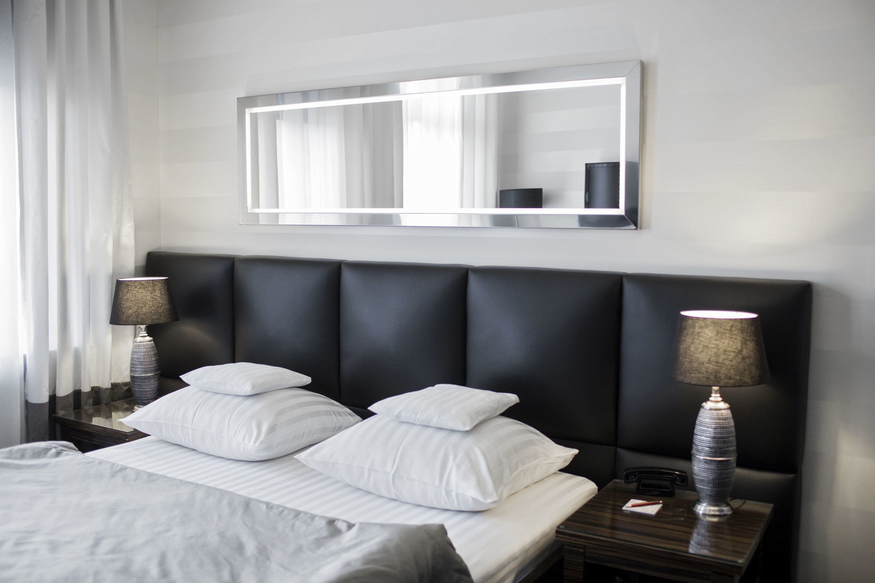 executive double room | premium bedding, desk, soundproofing, iron/ironing board