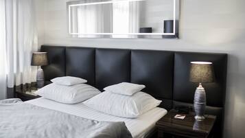 Executive Double Room | Premium bedding, desk, soundproofing, iron/ironing board