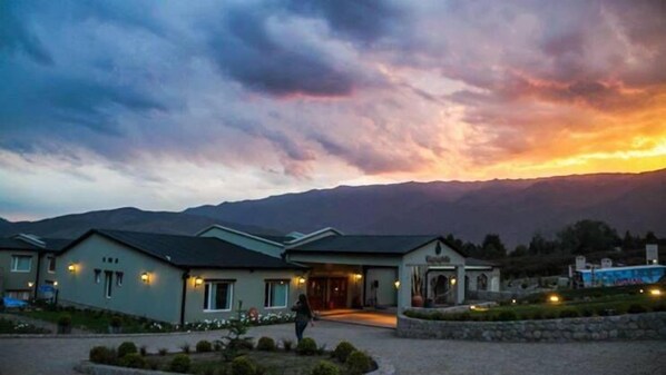 Facciata della struttura