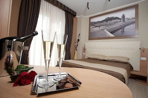 Chambre Double Classique, 1 chambre, balcon, vue colline