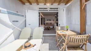 Tradisjonelt studio | Terrasse/patio