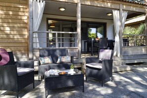 Family Chalet, 3 Bedrooms | Terrace/patio