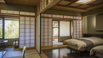 Japanese Style Accessible Room, Open Air Bath | In-room safe, desk, free WiFi