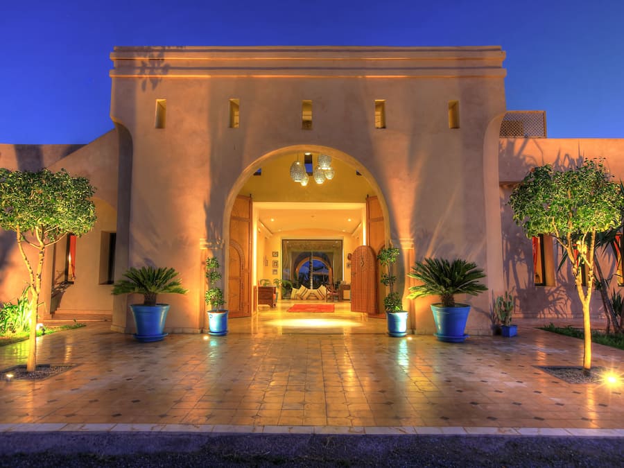 EntrĂ©e de lâhĂ©bergement