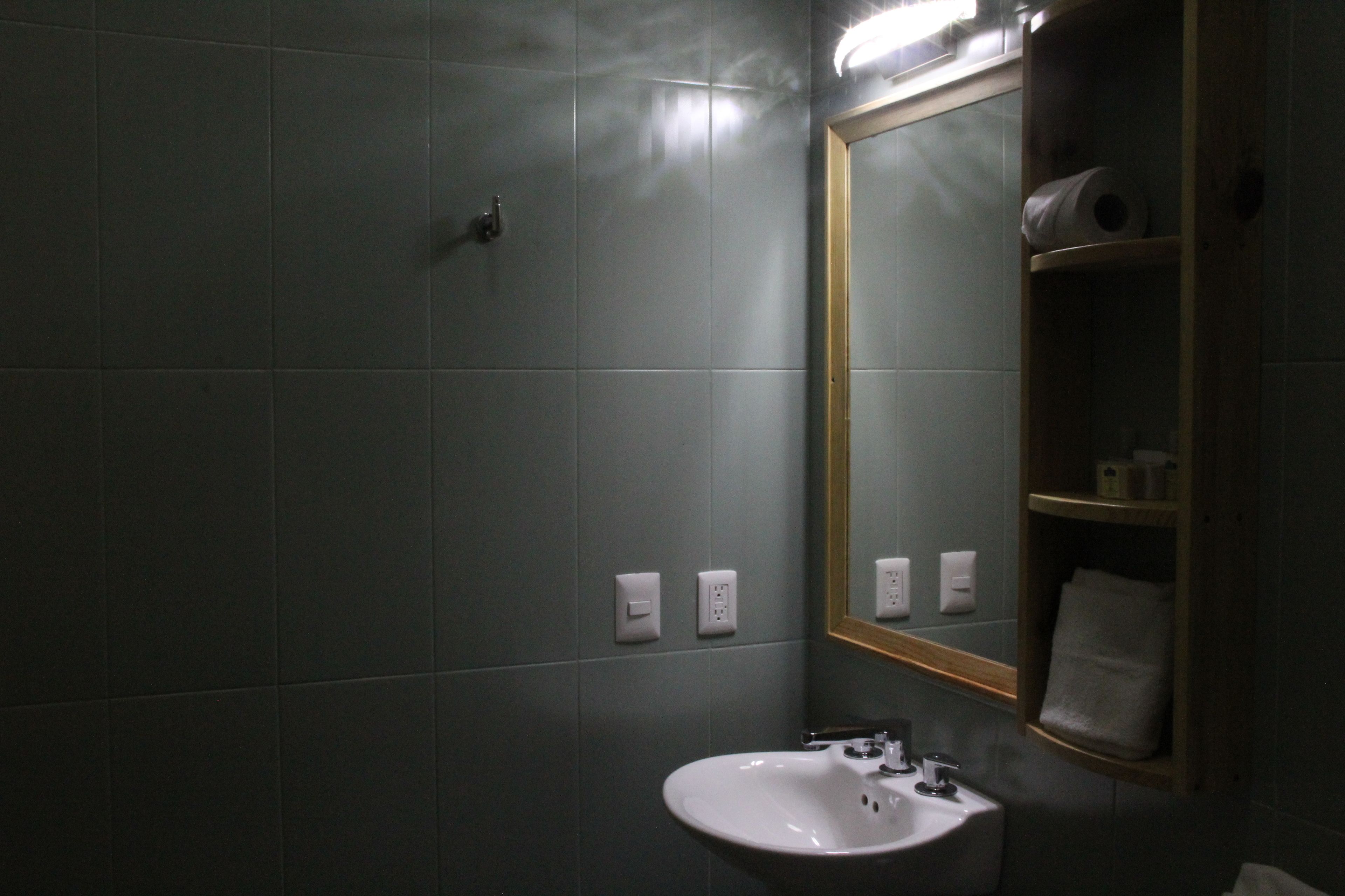 standard double room, 2 double beds | bathroom | shower, free toiletries, towels