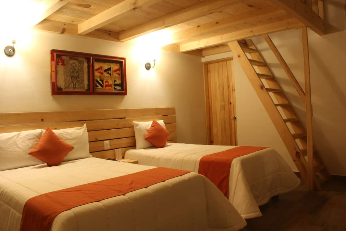 Standard Double Room, 2 Double Beds | Premium bedding, in-room safe, desk, free WiFi