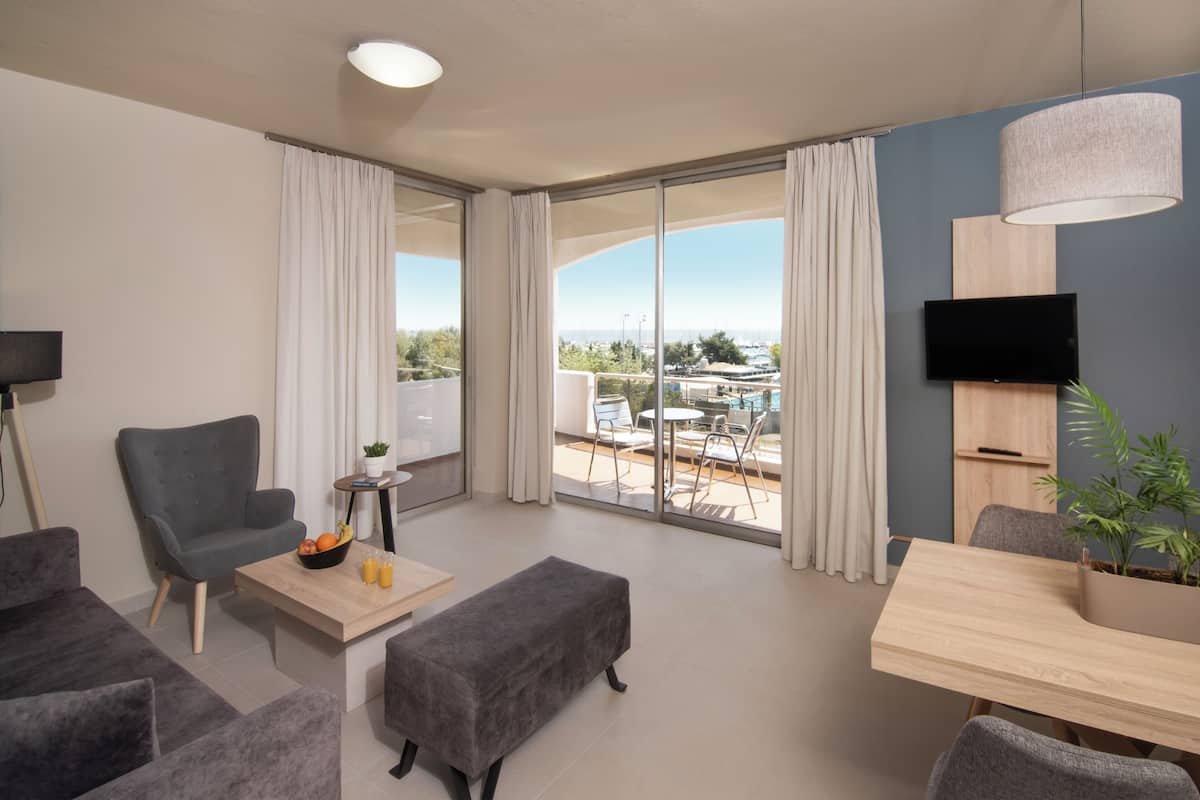 Departamento estándar, 2 habitaciones, vista al mar (Family) | Vista desde la habitación