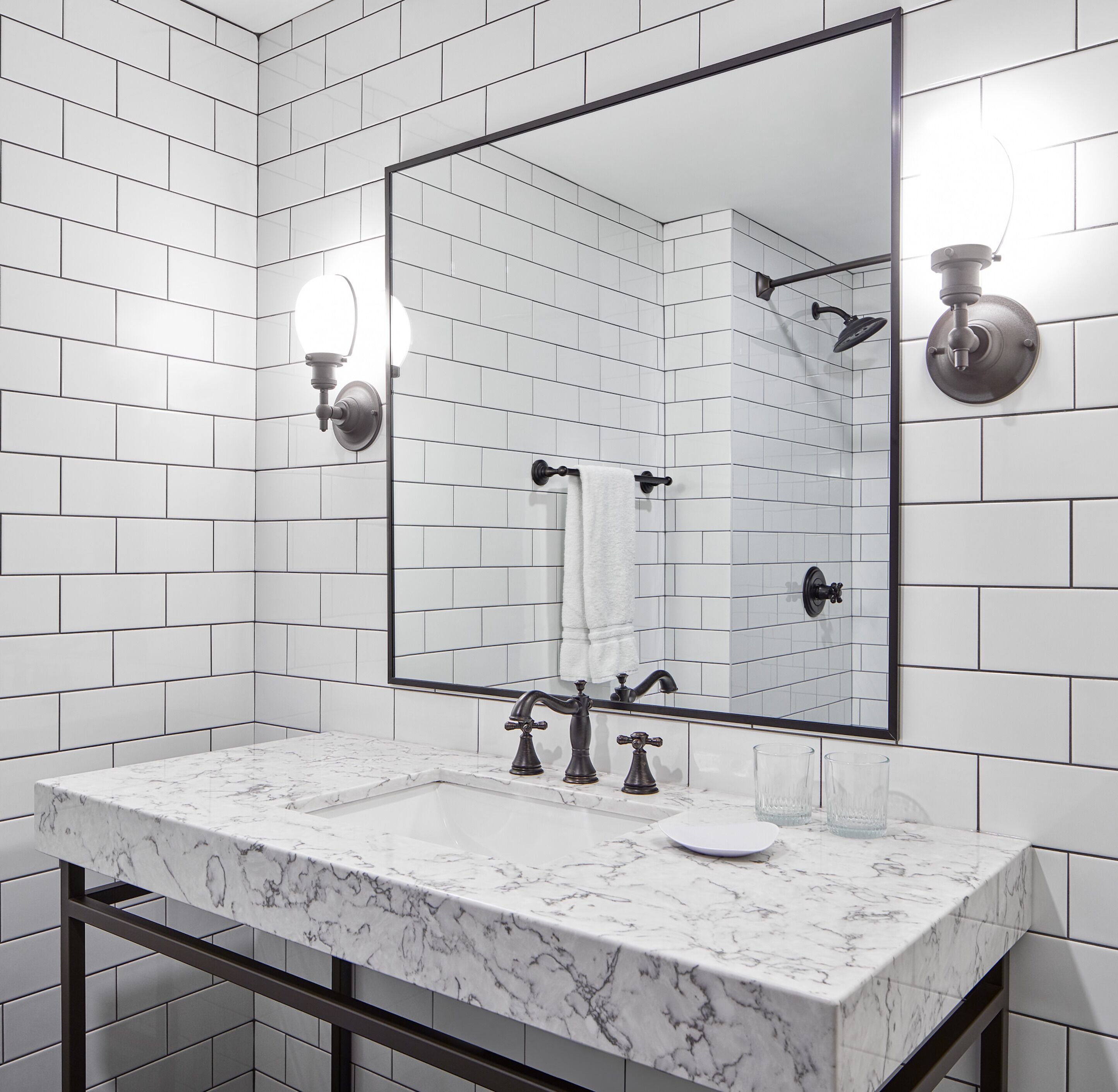 shower, free toiletries, hair dryer, bathrobes