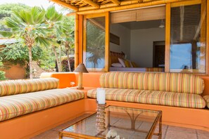 Familienbungalow | Balkon