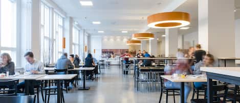 Daily buffet breakfast (DKK 97.00 per person)