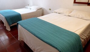 Standaard vierpersoonskamer, 1 slaapkamer, aan tuin