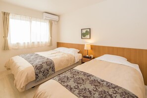 2 Schlafzimmer, individuell dekoriert, Verdunkelungsvorhänge