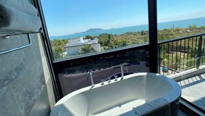VIP Suite | Living area | LCD TV, fireplace - Kep Bay Hotel & Resort (Kep)