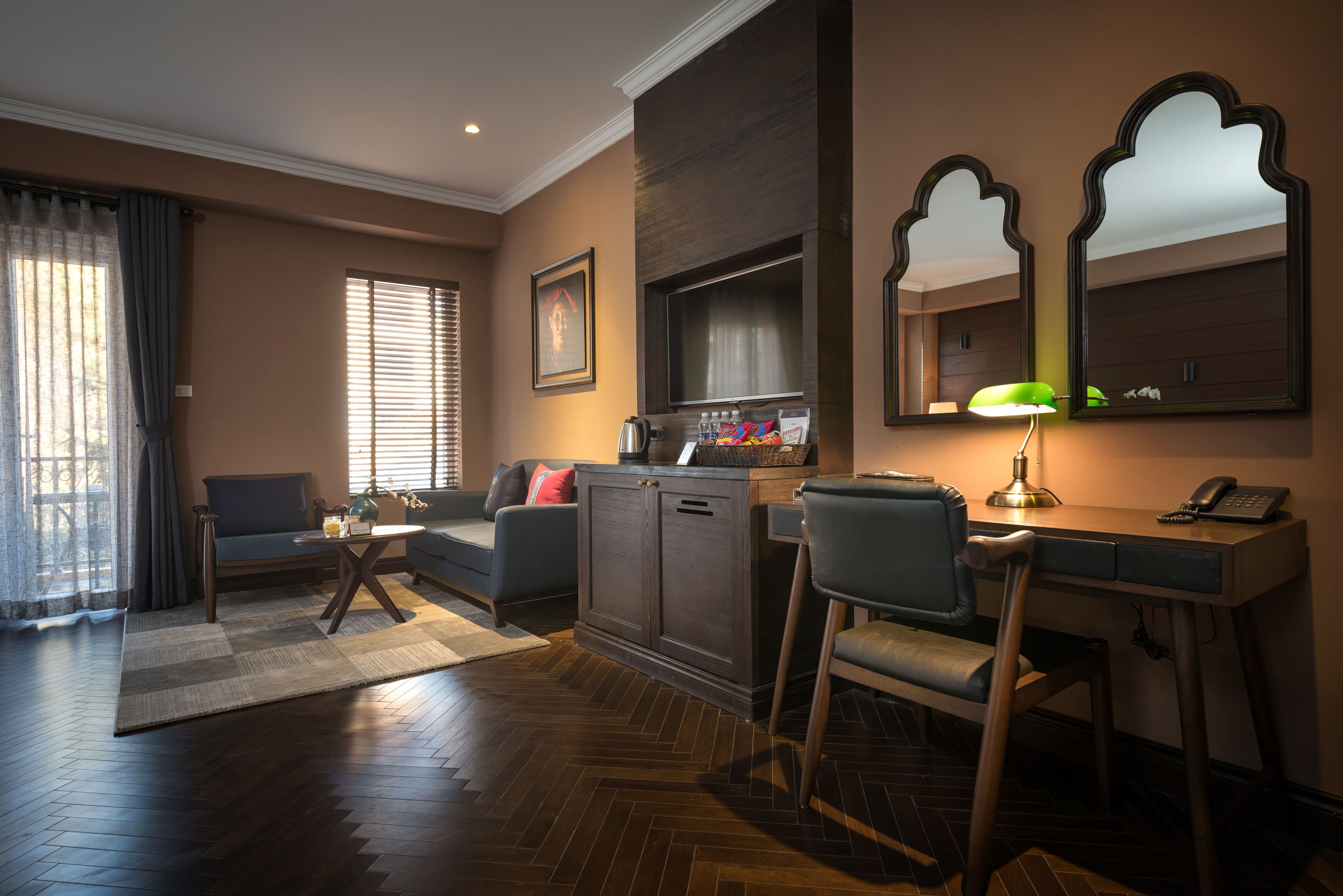 family room, balcony | 1 bedroom, premium bedding, down duvets, pillow-top beds