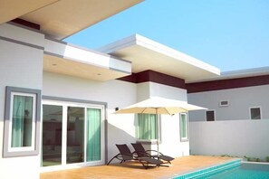 3 Bedrooms Private Pool Villa | Terrace/patio