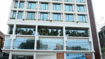 Front of property – evening/night