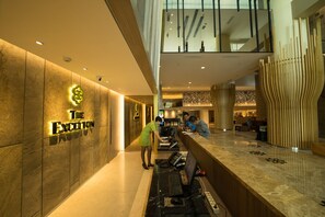 Interior entrance