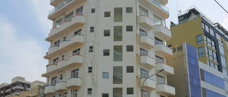 Fassade der Unterkunft