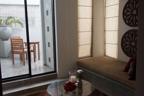 Vue depuis le balcon
