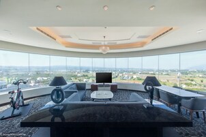 Down duvets, minibar, desk, blackout curtains