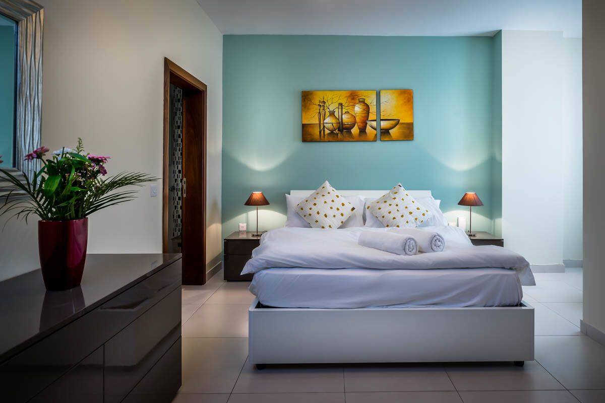 Appartamento, 3 camere da letto (Balluta Terrace Apt 2011) | 3 camere, biancheria da letto di alta qualità, una scrivania