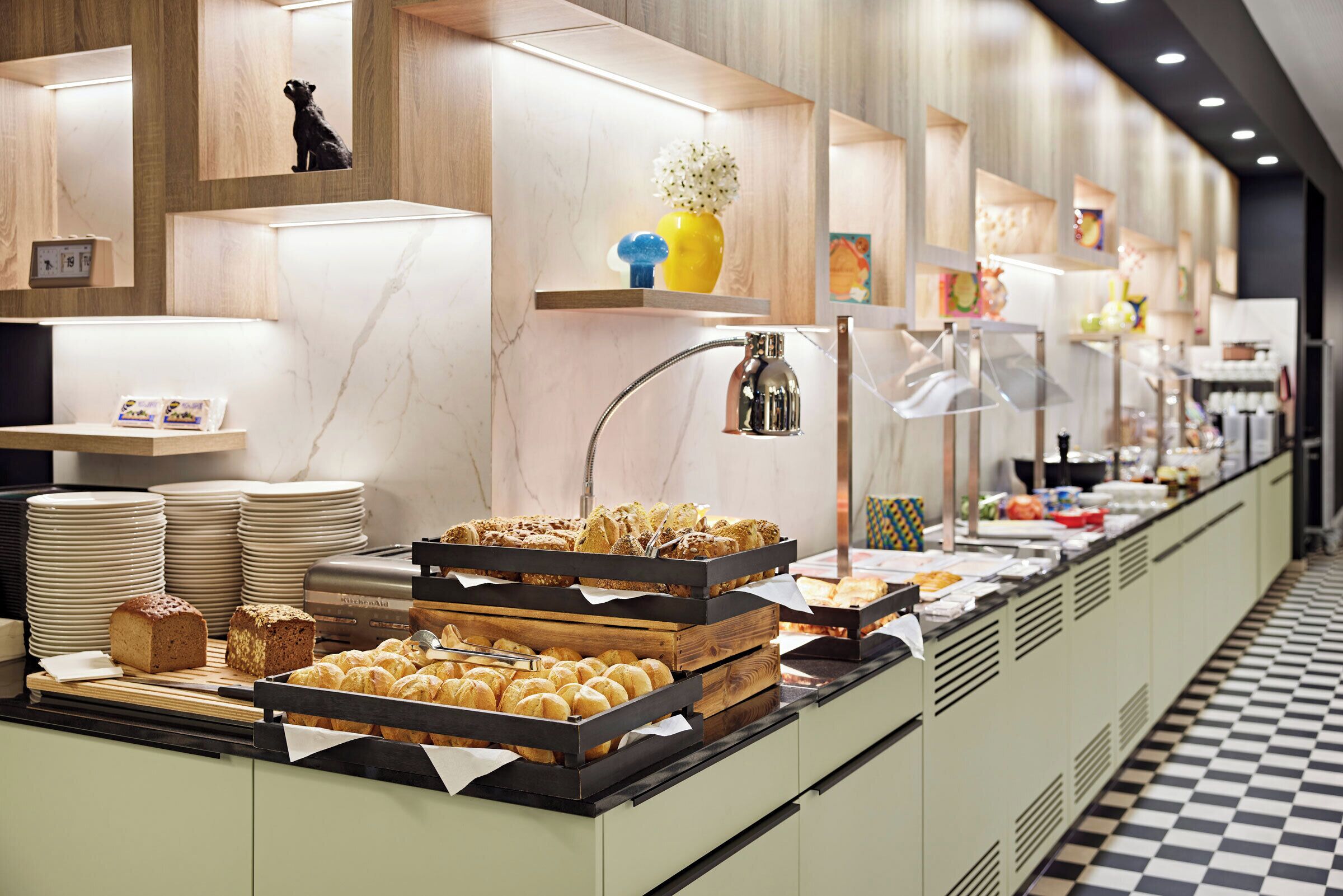 daily buffet breakfast (eur 18.00 per person)