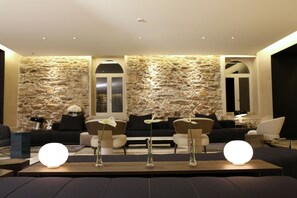 Sitteområde i lobbyen