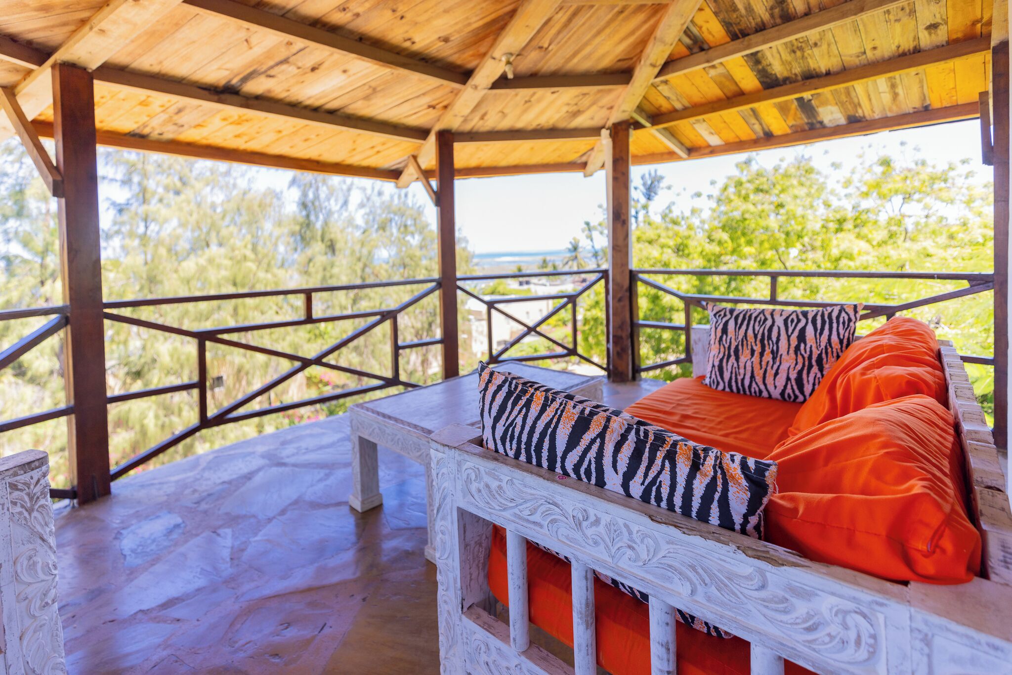 Premier Double Room, Balcony, Pool View | Terrace/patio