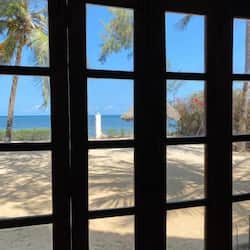 Deluxe Apartment, 2 Bedrooms, Ocean View, Beachfront | 2 bedrooms, laptop workspace, blackout curtains, free WiFi